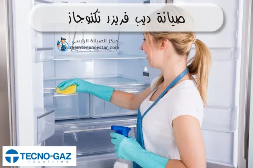 صيانة ديب فريزر تكنوجاز